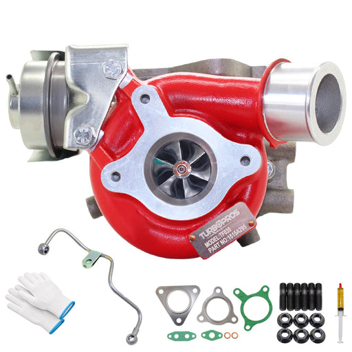 GEN1 High Flow Turbo Charger With Genuine Oil Feed Pipe For Mitsubishi Triton MQ 4N15 2.4L