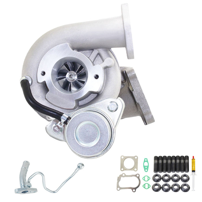 GEN1 High Flow Turbo Charger With Genuine Oil Feed Pipe For Toyota LandCruiser 100 Series HDJ100 1HD-FTE 4.2L