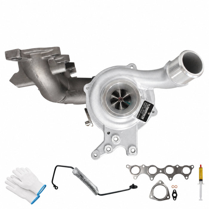 GEN1 High Flow Turbo Charger With Genuine Oil Feed Pipe For Hyundai Kona G4FJ 1.6L 2017 Onwards