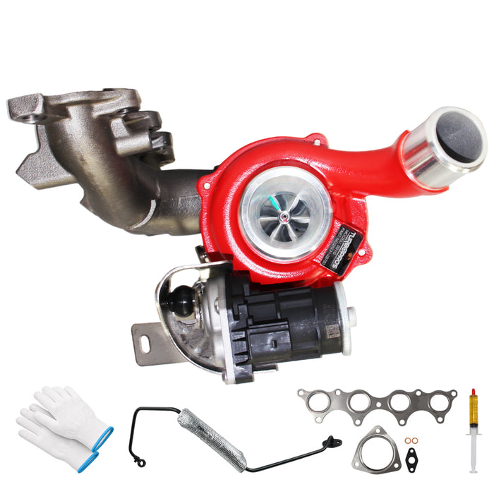 GEN1 High Flow Turbo Charger With Genuine Oil Feed Pipe For Hyundai i30 SR G4FJ 1.6L 2017 Onwards