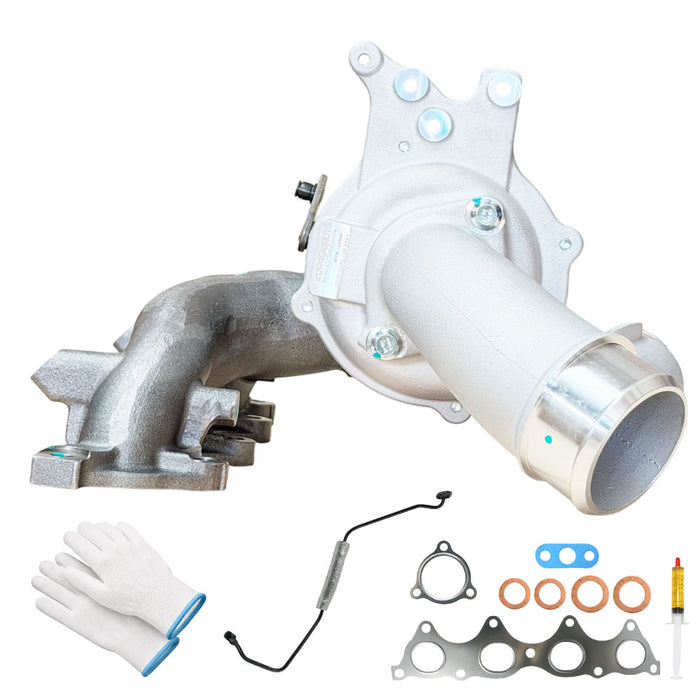 GEN1 High Flow Turbo Charger With Genuine Oil Feed Pipe For Hyundai Kona G4FJ 1.6L 2017 Onwards
