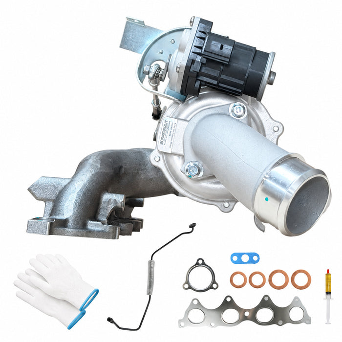 GEN1 High Flow Turbo Charger With Genuine Oil Feed Pipe For Hyundai Tucson G4FJ 1.6L 2018 Onwards
