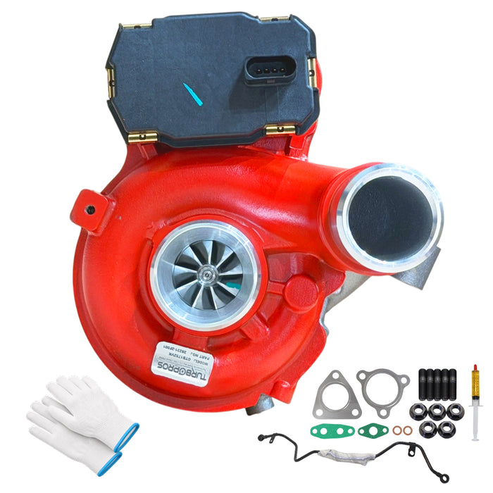 GEN1 High Flow Turbo Charger With Genuine Oil Feed Pipe For Kia Sportage D4HA 2.0L 2009-2015