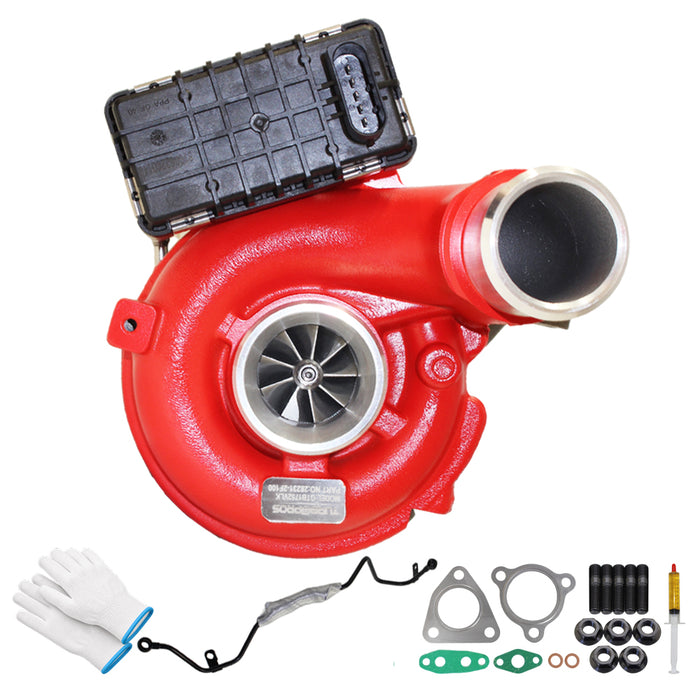 GEN1 High Flow Turbo Charger With Genuine Oil Feed Pipe For Kia Sorento D4HB 2.2L
