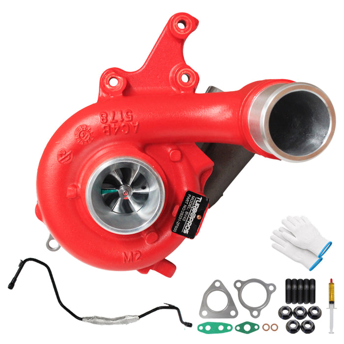 GEN1 High Flow Turbo Charger With Genuine Oil Feed Pipe For Hyundai IX35 2.0L Diesel