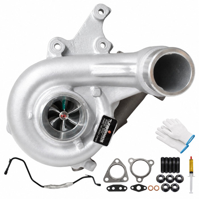 GEN1 High Flow Turbo Charger With Genuine Oil Feed Pipe For Kia Carnival D4HB 2.2L 2014 Onwards