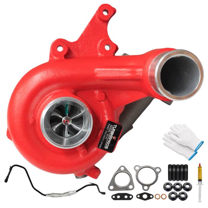 GEN1 High Flow Turbo Charger With Genuine Oil Feed Pipe For Hyundai Santa Fe D4HB 2.2L 2014 Onwards