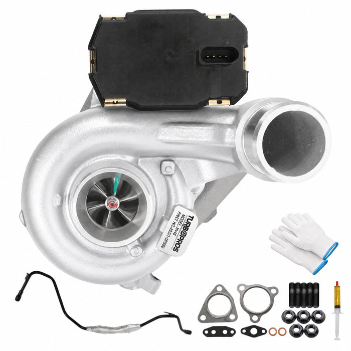 GEN1 High Flow Turbo Charger With Genuine Oil Feed Pipe For Kia Sorento D4HB 2.2L 2014 Onwards