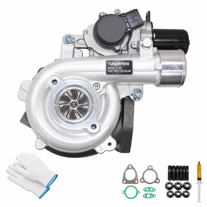 GEN1 High Flow Turbo Charger For Toyota Hilux D4D KUN26 1KD-FTV 3.0L