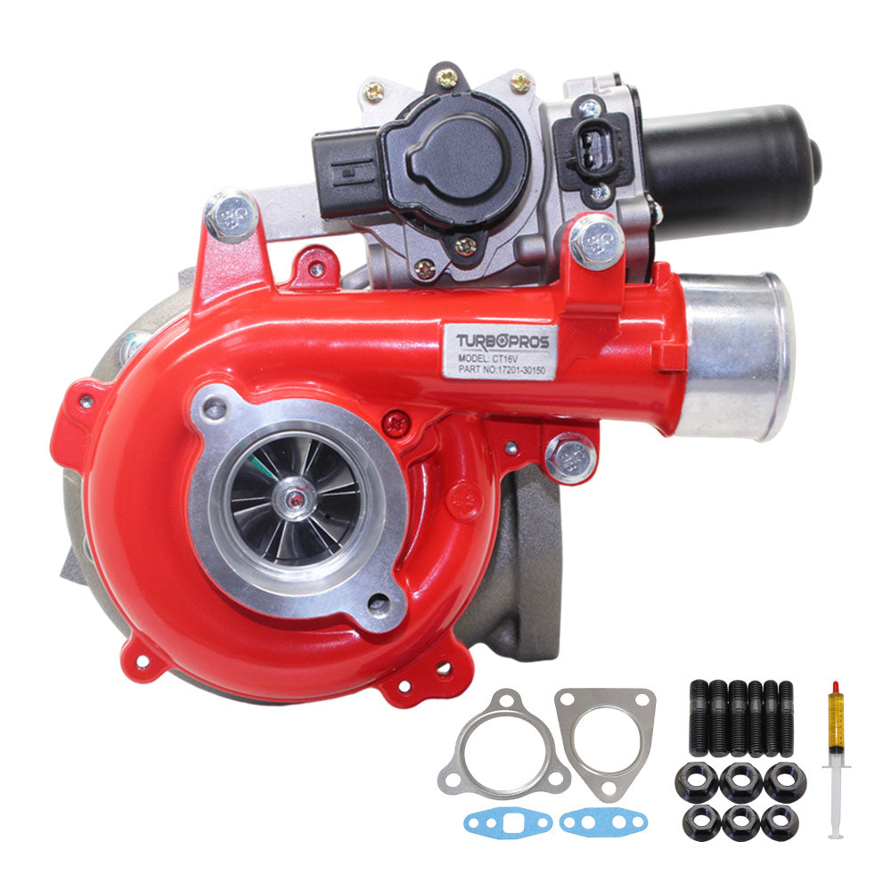 GEN1 High Flow Turbo Charger For Toyota HiAce 1KD-FTV 3.0L — Turbo Pros