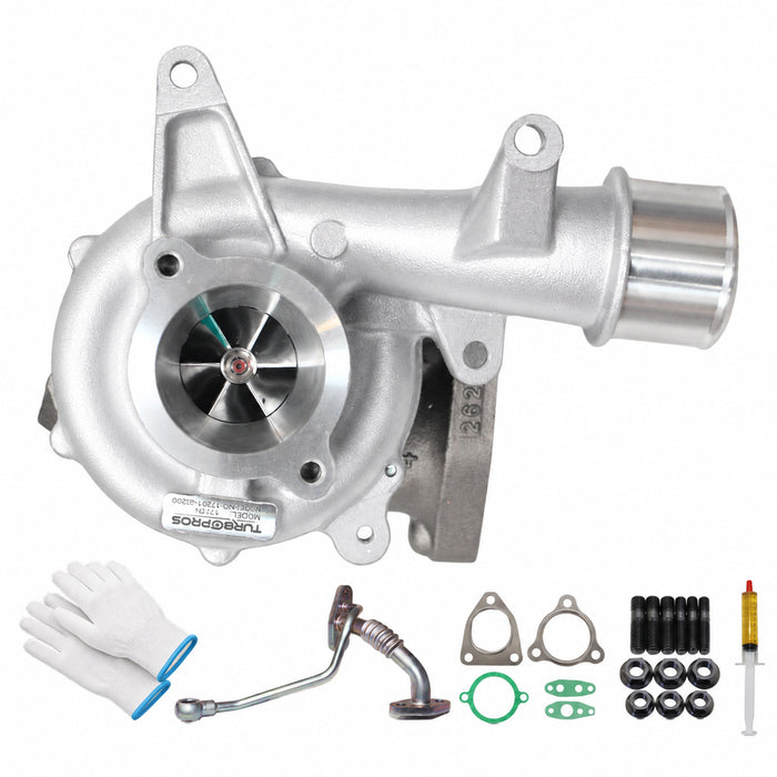 GEN1 High Flow Turbo Charger With Genuine Oil Feed Pipe For Toyota HiAce 1KD-FTV 3.0L VB35