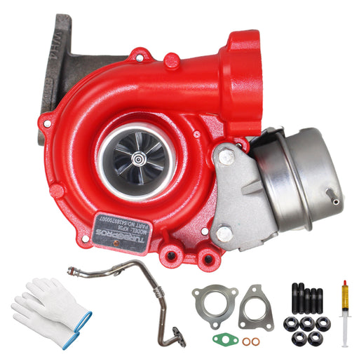 GEN1 High Flow Turbo Charger With Genuine Oil Return Pipe For Renault Megane III R9M 1.6L