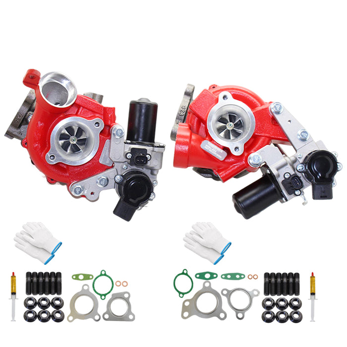 GEN1 High Flow Turbo Charger With Genuine Oil Feed Pipe For Toyota LandCruiser 200 Series VDJ200 1VD-FTV 4.5L