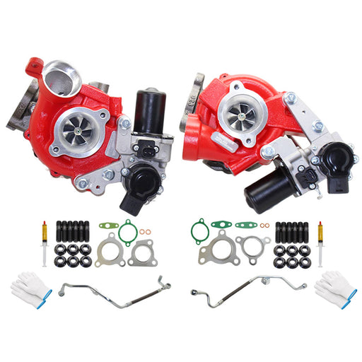 GEN1 High Flow Turbo Charger With Genuine Oil Feed Pipe For Toyota LandCruiser 200 Series VDJ200 1VD-FTV 4.5L