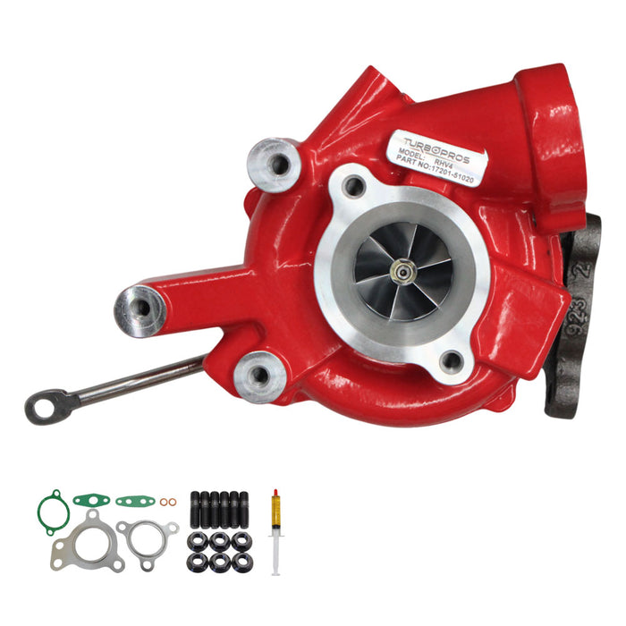 GEN1 High Flow Turbo Charger For Toyota LandCruiser 200 Series VDJ200 1VD-FTV 4.5L Driver Side