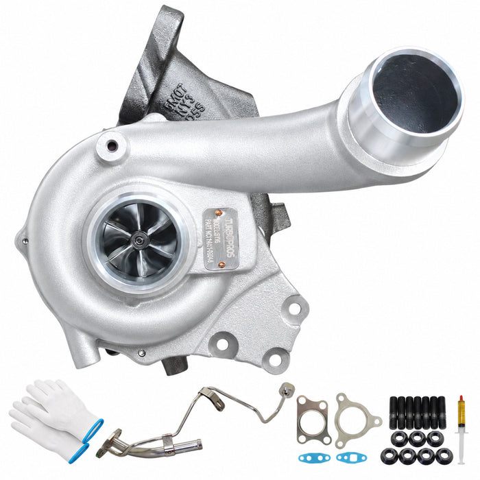 GEN1 High Flow Turbo Charger With Genuine Oil Feed Pipe For Nissan Pathfinder R51 YD25 2.5L 2010 Onwards