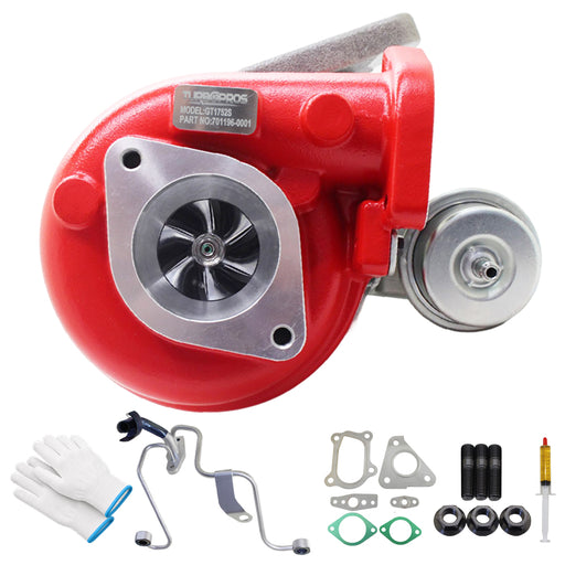 GEN1 High Flow Turbo Charger With Genuine Oil Feed & Return Pipe For Nissan Patrol GU RD28 2.8L