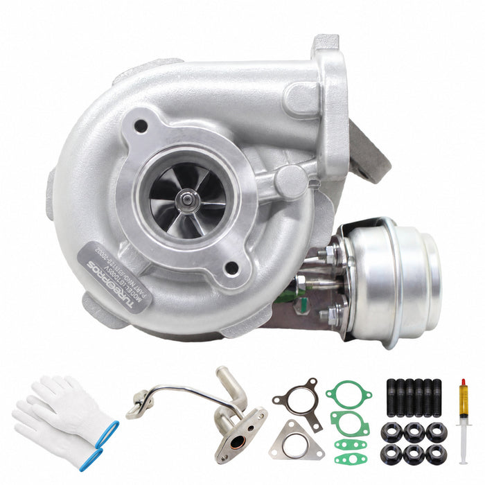 GEN1 High Flow Turbo Charger With Genuine Oil Feed Pipe For Nissan Pathfinder R51 YD25 2.5L 3-Bolt