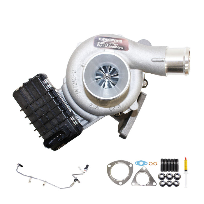 GEN1 High Flow Turbo Charger With Genuine Oil Feed Pipe For Ford Transit/Transit Custom 2.2L FWD 786880-0021