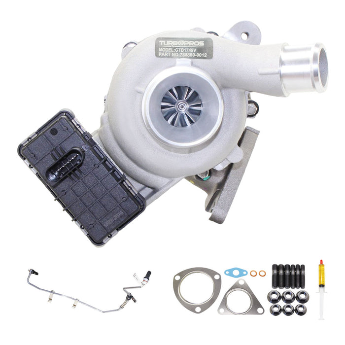 GEN1 High Flow Turbo Charger With Genuine Oil Feed Pipe For Ford Transit/Transit Custom 2.2L FWD 786880-0023