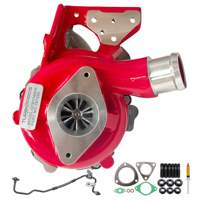 GEN1 High Flow Turbo Charger With Genuine Oil Feed Pipe For Mazda BT-50 2.2L 2011 Onwards