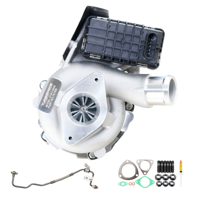 GEN1 High Flow Turbo Charger With Genuine Oil Feed Pipe For Ford Transit 2.2L RWD