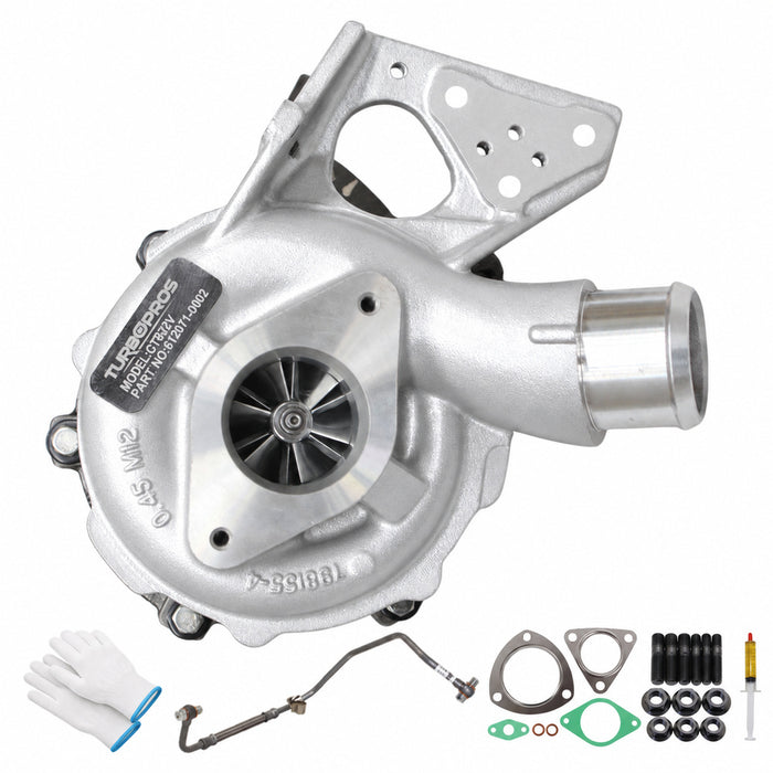 GEN1 High Flow Turbo Charger With Genuine Oil Feed Pipe For Mazda BT-50 3.2L 2011-2015