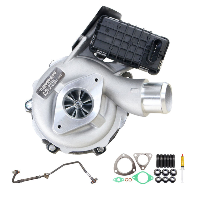 GEN1 High Flow Turbo Charger With Genuine Oil Feed Pipe For Ford Ranger 3.2L 2011-2015