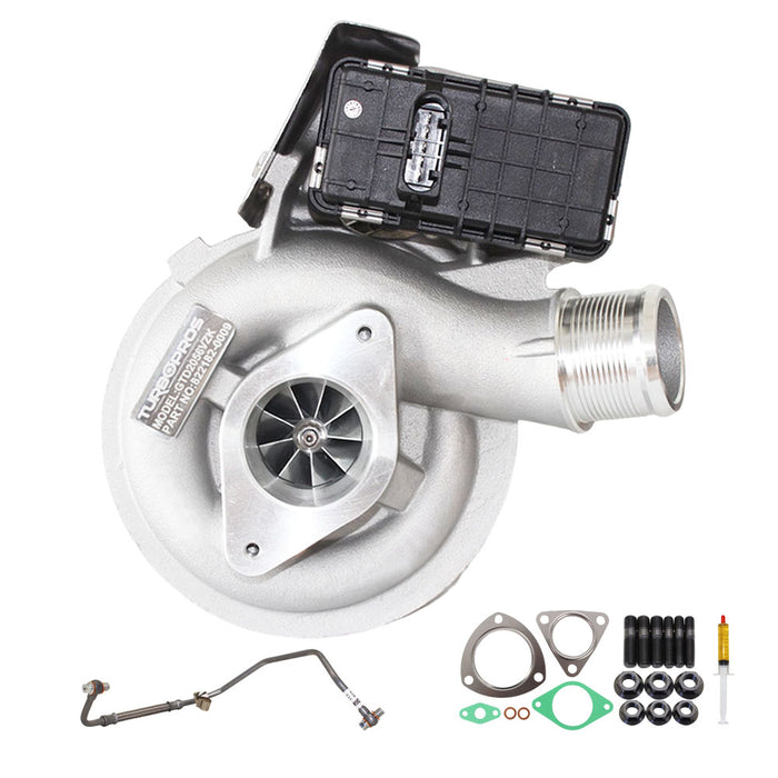 GEN1 High Flow Turbo Charger With Genuine Oil Feed Pipe For Ford Ranger 3.2L 2015 Onwards