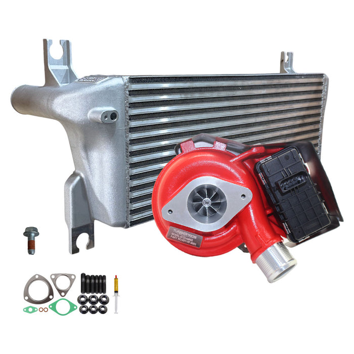 Garrett PowerMax Intercooler & Turbo Pros High Flow GEN1 Turbo For Ford Everest UA 2.2L 2015 Onwards
