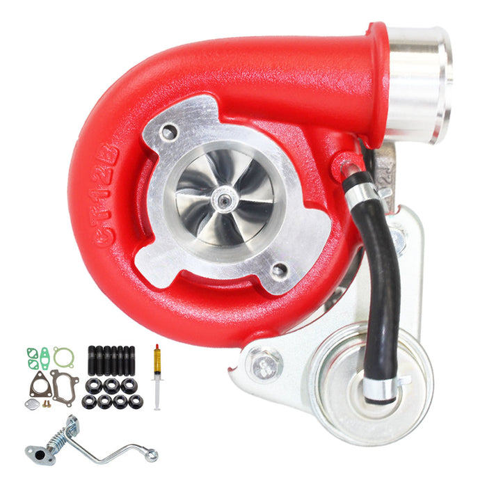 GEN1 High Flow Turbo Charger With Genuine Oil Feed Pipe For Toyota Hilux 1KZ-TE 3.0L CT12B