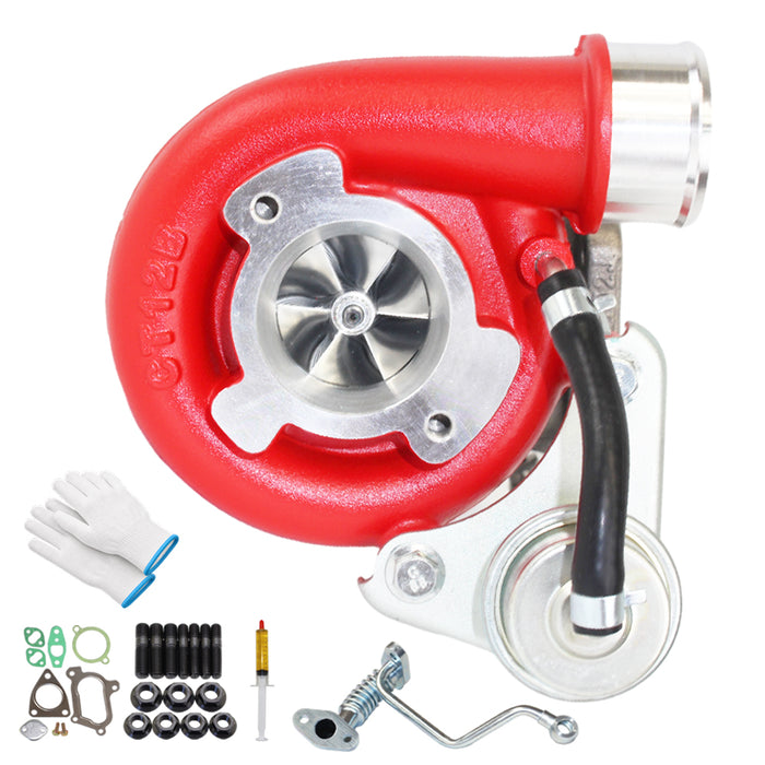 GEN1 High Flow Turbo Charger With Genuine Oil Feed Pipe For Toyota Landcruiser Prado 1KZ-TE 3.0L CT12B