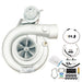 GEN1 High Flow GT3582R Turbo Charger With Oil Feed, Return And Water Line Kit For Ford Falcon BF XR6 Barra 4.0L 2005-2008