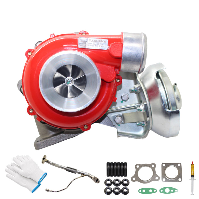 GEN1 High Flow Turbo Charger With Genuine Oil Feed Pipe For Isuzu D-Max 4JJ1 3.0L 2007-2010