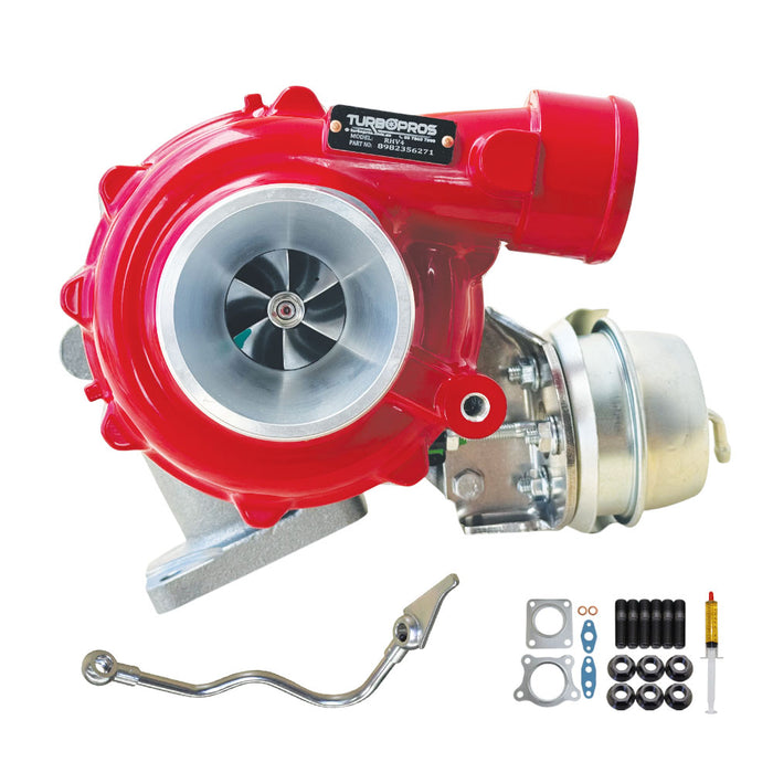 GEN1 High Flow Turbo Charger With Genuine Oil Feed Pipe For Isuzu MUX 4JJ1-TC 3.0L 2012-2016