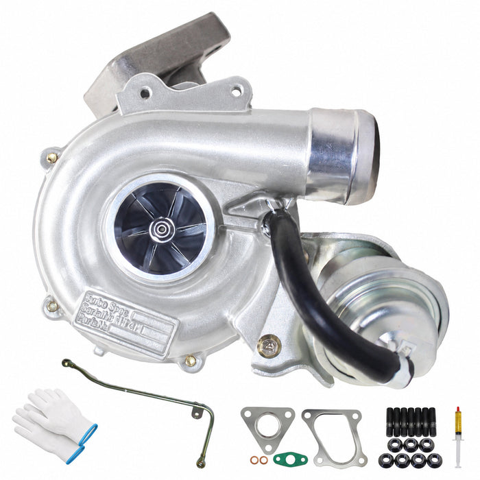 GEN1 High Flow Turbo Charger With Genuine Oil Feed Pipe For Mitsubishi Challenger 4D56 2.5L VT10