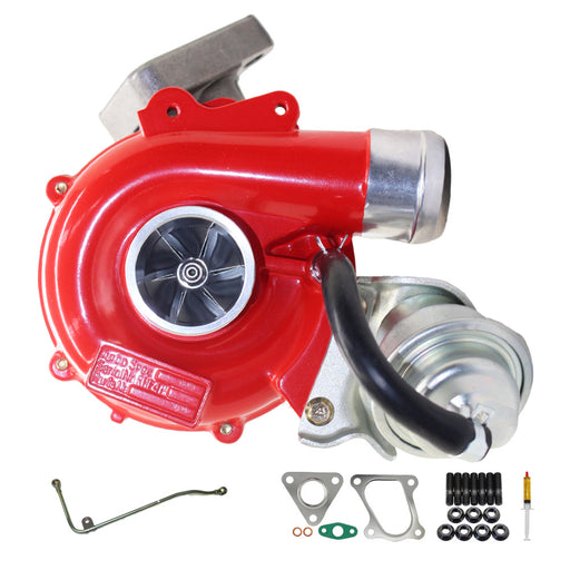 GEN1 High Flow Turbo Charger With Genuine Oil Feed Pipe For Mitsubishi Triton MN 4D56 2.5L VT10