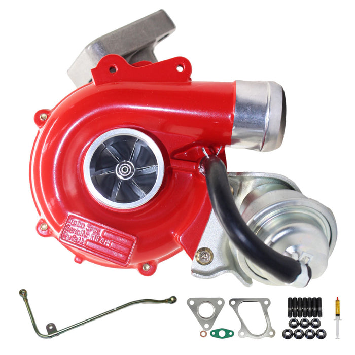 GEN1 High Flow Turbo Charger With Genuine Oil Feed Pipe For Mitsubishi Challenger 4D56 2.5L VT10