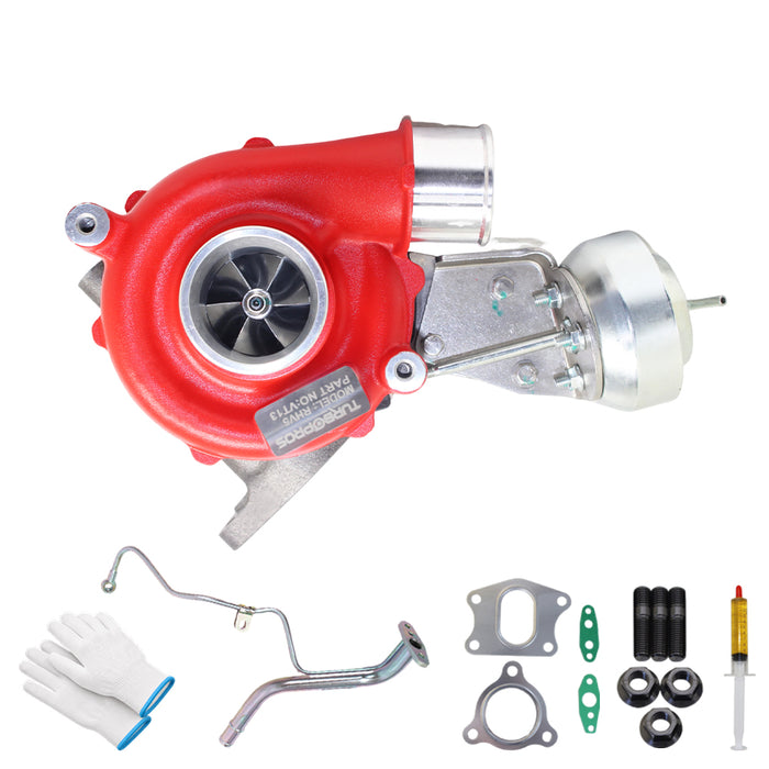 GEN1 High Flow Turbo Charger With Genuine Oil Feed Pipe For Mitsubishi Pajero 4M41 3.2L VT13