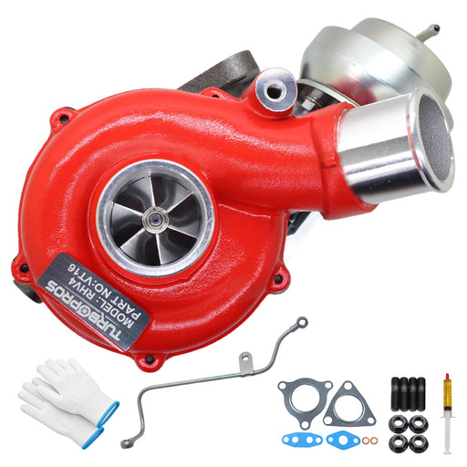 GEN1 High Flow Turbo Charger With Genuine Oil Feed Pipe For Mitsubishi Triton MN 4D56 2.5L 4WD VT16