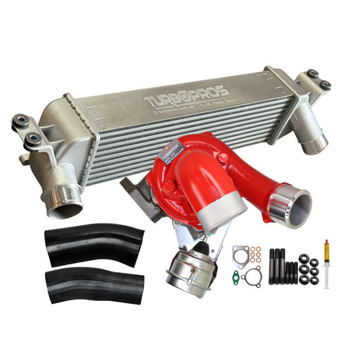GEN1 High Flow Turbo Charger With 85mm Intercooler & Hoses For Hyundai iLoad/iMax D4CB 2.5L 2008-2012