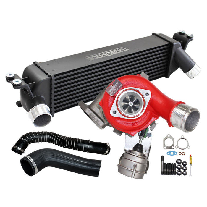 GEN1 High Flow Turbo Charger With 85mm Intercooler & Hoses For Hyundai iLoad/iMax D4CB 2.5L 2011-2014