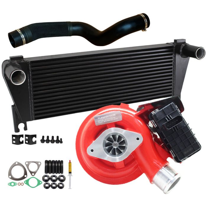 GEN1 High Flow Turbo Charger With 70mm Intercooler & Hose For Ford Ranger 3.2L 2015 Onwards