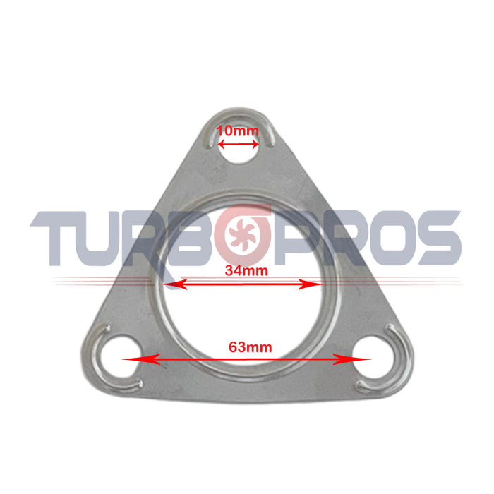 Turbo Charger To Dump Pipe Gasket For Mitsubishi Pajero NJ, NK, NL 4M40T 2.8L