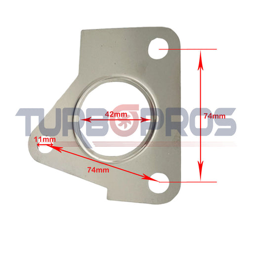Turbo Charger To Exhaust Manifold Gasket For Mitsubishi Outlander 4N14 2.2L