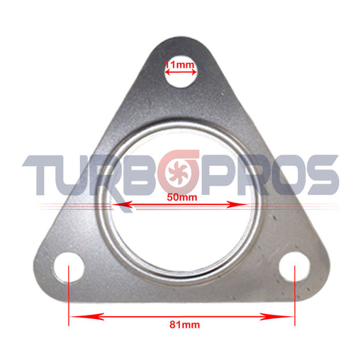 Turbo Charger To Exhaust Manifold Gasket For Mitsubishi Triton MQ / MR / Pajero Sport 4N15 2.4L