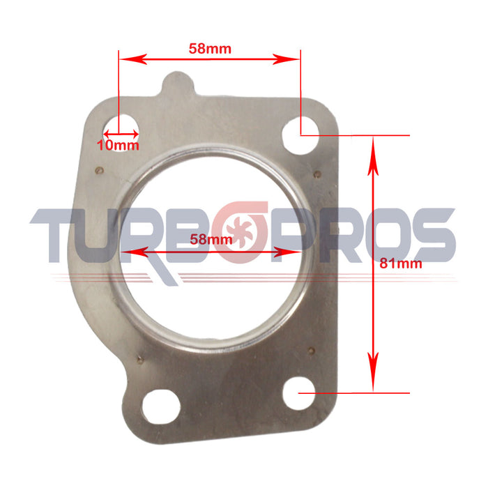Turbo Charger To Exhaust Manifold Gasket For Nissan Pulsar 1.6L