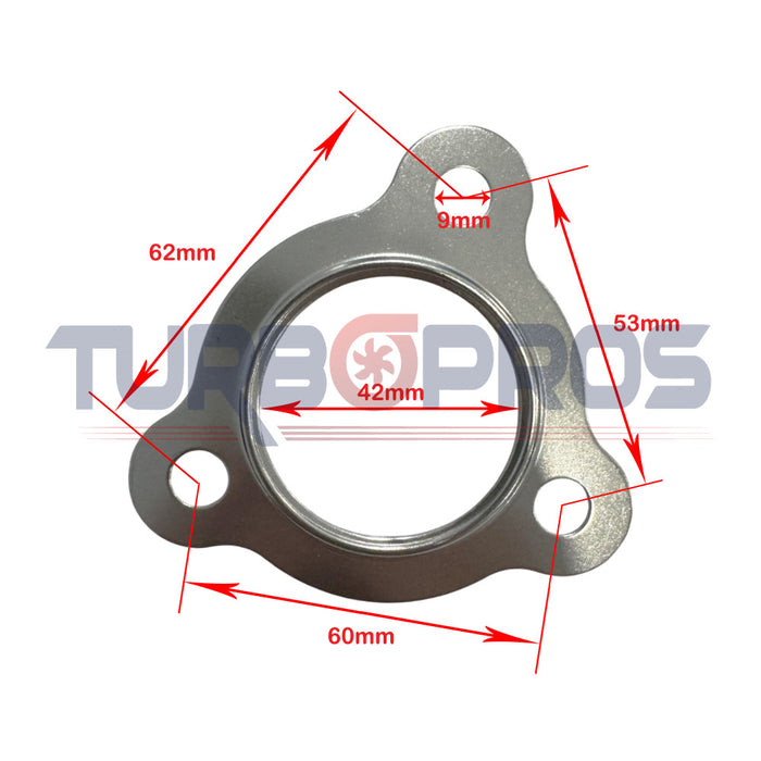 Turbo Charger To Dump Pipe Gasket For Hyundai Santa Fe D4EB 2.2L