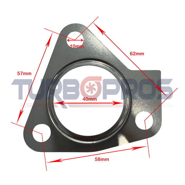 Turbo Charger To Exhaust Manifold Gasket For Hyundai Santa Fe D4EB 2.2L