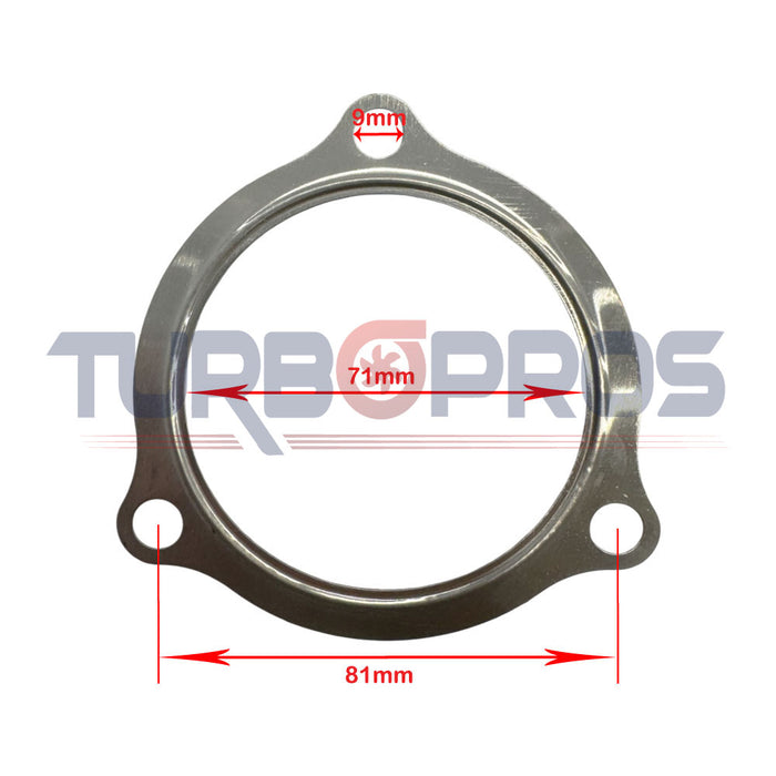 Turbo Charger To Dump Pipe Gasket For Hyundai Veloster / Kia Pro Ceed 1.6L